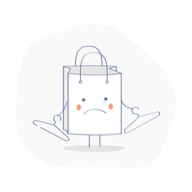 Empty cart illustration